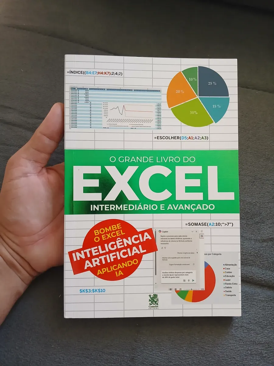 Foto real do livro recebida por Marcos Alexandre Melo da Costa